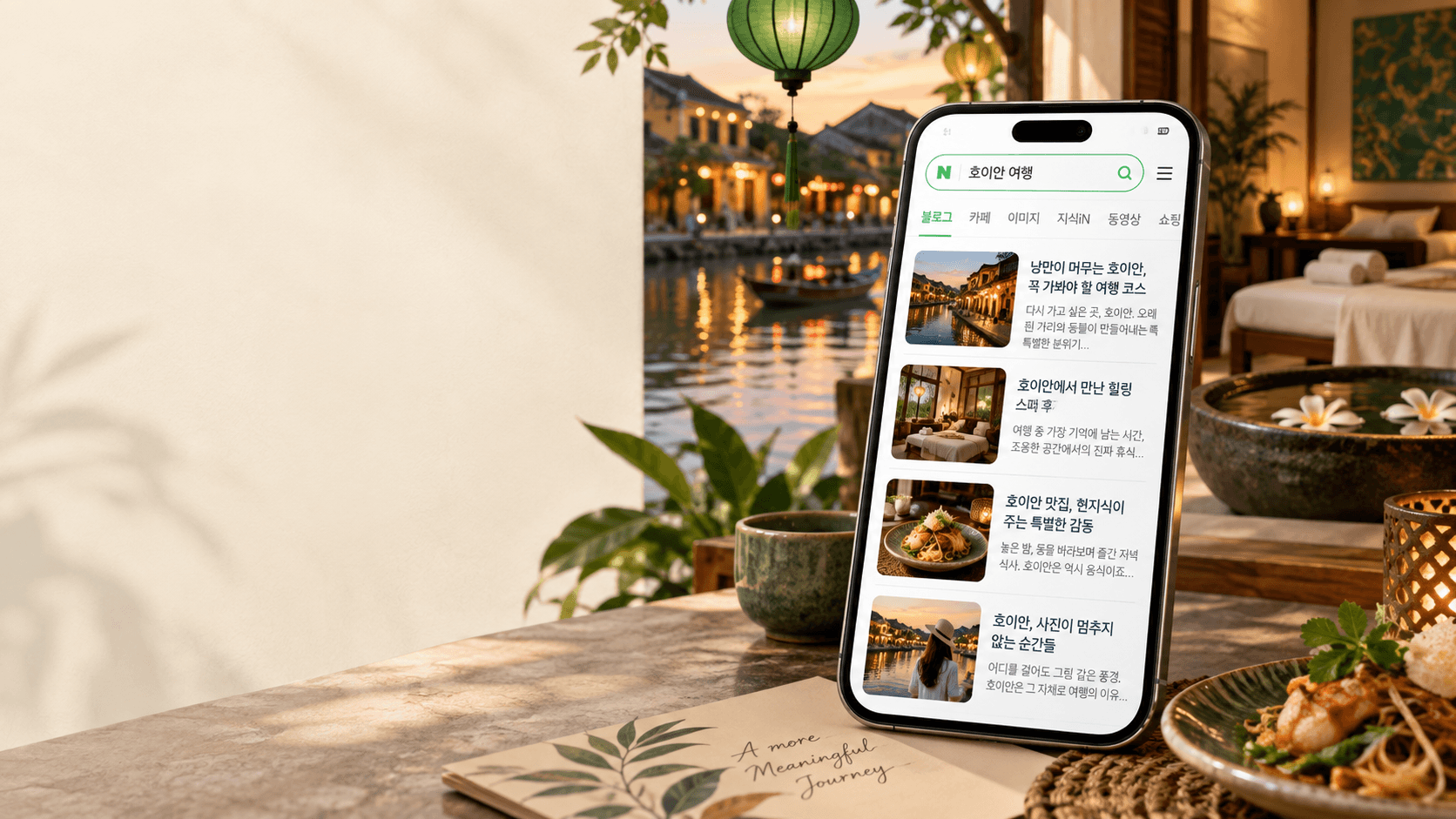 Khách Hàn tìm trải nghiệm tại Việt Nam qua nội dung Naver